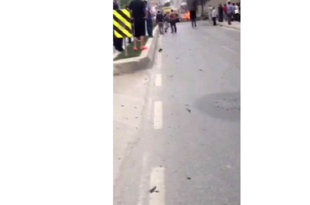 Sancaktepe'deki patlama sonrası ilk kareler... 