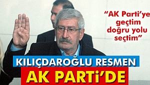 Kardeş Kılıçdaroğlu resmen AK Parti’de