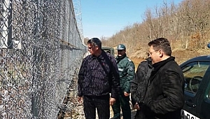Türkiye sınırına 270 kilometrelik tel örgü