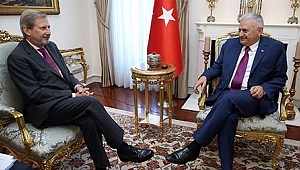 Başbakan Yıldırım Hahn ile görüştü