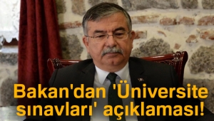 Milli Eğitim Bakanlığı'ndan 'Üniversite sınavları' açıklaması!