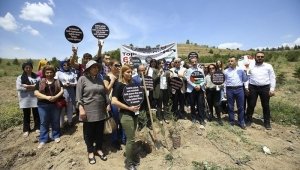 Sağlık-Sen'den 62 Filistinli için 62 fidan