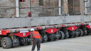 Hasankeyf'te İmam Abdullah Zaviyesi taşınmaya başlandı