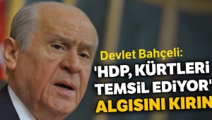 Bahçeli: 'HDP, Kürtleri temsil ediyor' algısını kırın