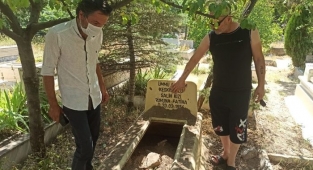 Ankara'da mezarlıkta sır dolu olay! Kabirleri görenler şoke oldu