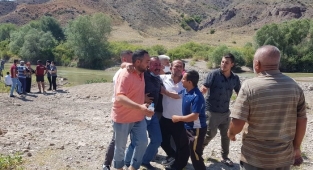 Kayseri'de acı olay! Kızılırmak'a giren baba ve 2 çocuğu boğuldu