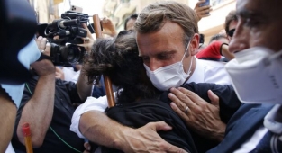 Macron'dan Lübnan'a Yardım Çağrısı