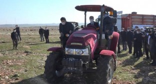 Cumhurbaşkanı'nın örnek gösterdiği ilçede çiftçiye büyük destek