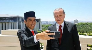 Endonezya Cumhurbaşkanı sosyal medyadan paylaştı