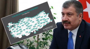 Sağlık Bakanı Fahrettin Koca, il il koronavirüs vaka sayılarını açıkladı