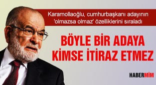 Karamollaoğlu, cumhurbaşkanı adayının 'olmazsa olmaz' özelliklerini sıraladı