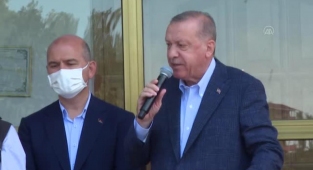 Erdoğan: 'Kin ve nefret siyasetiyle bizi birbirimize düşürmeye çalışıyorlar'
