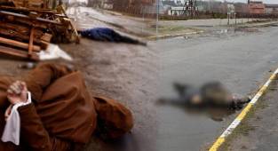 Ukrayna'nın Bucha kentinden kan donduran görüntüler! Peş peşe tepkiler: Savaş suçlarının failleri hesap verecek