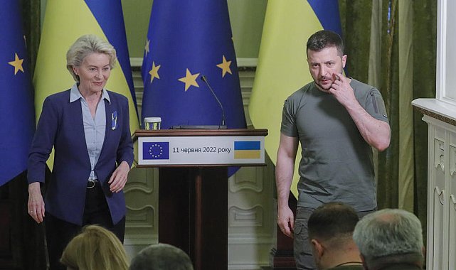 AB Komisyonu Başkanı Leyen: "Ukrayna'nın AB adaylığı sonucu gelecek hafta belirlenecek"
