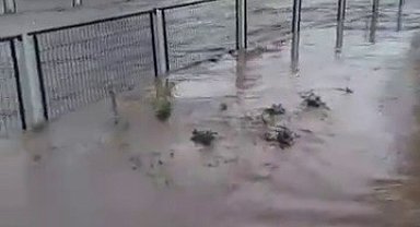 Etkili olan sağanak dereleri taşırdı