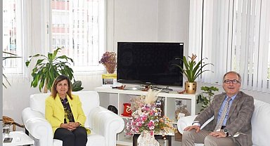 İki üniversite arasında yapılabilecek ortak çalışmalar konuşuldu