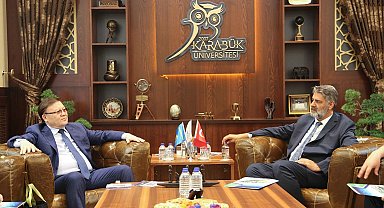 Kazakistan Zhetysu Üniversitesi KBÜ ziyareti