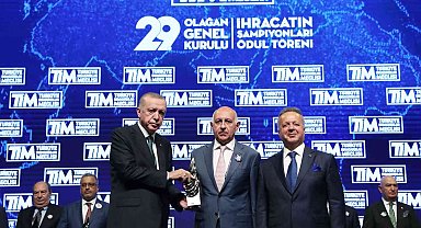 Kibar Holding'e TİM'den ihracat ödülü