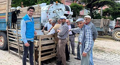 Şaphane kurbanlık hayvan pazarında denetim