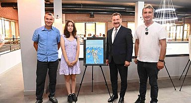 Temiz hava ve suyu resmettiler