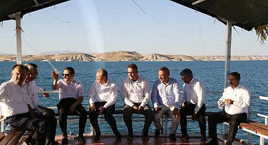 Başkanlar Samsat'ta buluştu