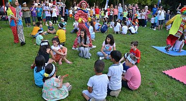 Bursa Yıldırım'da çocuklar geleneksel oyunlarla tanıştı