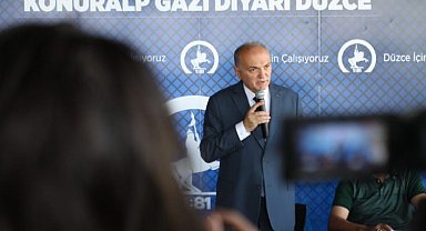 Düzce'de Başkan Özlü'den 1 Ağustos'a açık davet