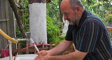Samsun'da hanelerin yüzü su ile güldü