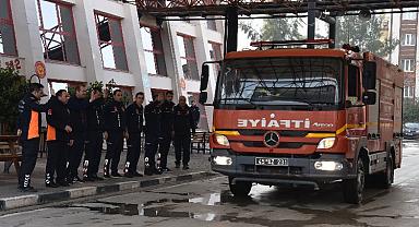 Manisa İtfaiyesi, Kahramanmaraş'ta çadır kentte hazır kıta