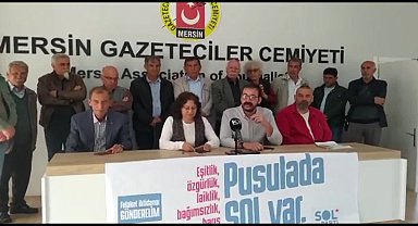 SOL PARTİ BAŞKANLAR KURULU ÜYESİ VE MERSİN MİLLETVEKİLİ ADAYI İLKNUR BAŞER: 