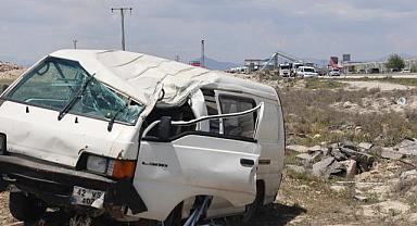 Konya'da filmleri aratmyacak kaza! Bakın neler yaşandı... 