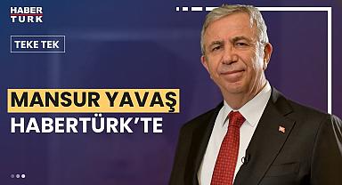 Mansur Yavaş #TekeTek'te Fatih Altaylı'nın soruları yanıtlıyor
